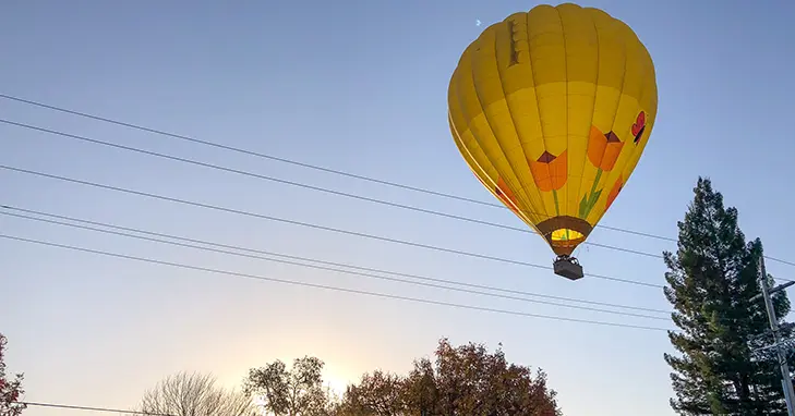 Hot air balloon